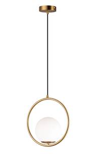 Подвесной светильник barocco 120*25 золотой (moderli) золотой 25x120x10 см.
