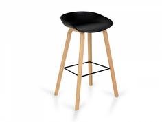 Стул барный libra (ogogo) черный 50x85x40 см.