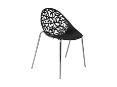Стул lace (ogogo) черный 62x81x42 см.