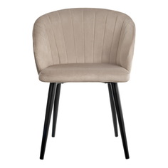 Стул paola (bradexhome) бежевый 56x56x60 см.