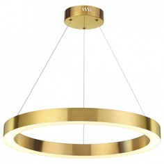 Подвесной светильник brizzi (odeon light) золотой 100 см.