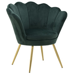 Кресло bludenz (to4rooms) зеленый 76x80x60 см.