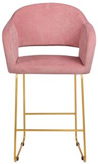 Кресло полубар oscar (r-home) розовый 60x100x55 см.