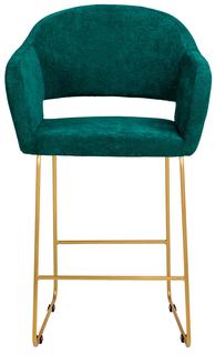 Кресло полубарное oscar (r-home) зеленый 60x100x55 см.