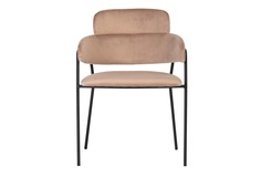 Стул napoli (bradexhome) бежевый 59x79x50 см.