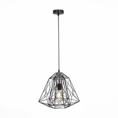 Подвесной светильник strano (st luce) черный 33 см.
