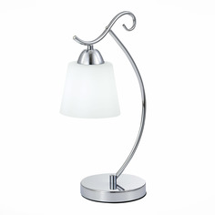 Настольная лампа liada (st luce) серебристый 15x14x2 см.