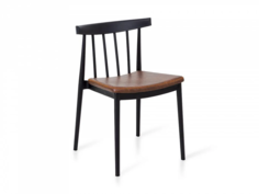 Стул morris (ogogo) коричневый 45.0x76.0x50.0 см.