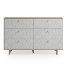 Комод twin (the idea) серый 130x82x45 см.