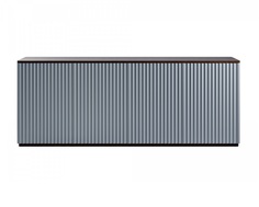 Комод на цоколе vr10 (the idea) серый 207x80x45 см.