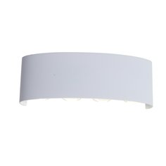 Светильник уличный настенный bisello (st luce) белый 22x9x5 см.
