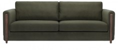 Диван brownie lou reed (icon designe) зеленый 205x81x94 см.