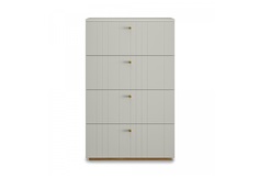 Высокий комод ml050 (the idea) бежевый 72x115x47 см.