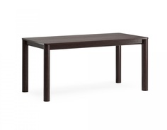 Обеденный стол bergen bgt25 (the idea) коричневый 165x80x75 см.