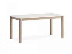 Обеденный стол bergen bgt25 (the idea) белый 160x75x80 см.