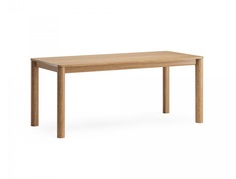 Обеденный стол bergen bgt30 (the idea) коричневый 180x75x90 см.