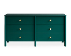Комод bg005 (the idea) зеленый 159x80x48 см.