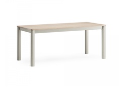 Обеденный стол bergen bgt30 (the idea) бежевый 180x75x90 см.