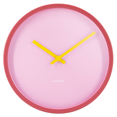 Часы настенные rose (remember) розовый 4 см.