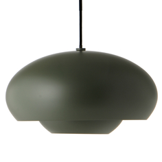 Лампа подвесная champ (frandsen) зеленый 38x21x38 см.