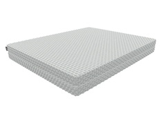 Анатомический матрас с чехлом zephyr 160х200 (iq sleep) белый 160x21x200 см.