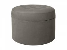 Пуф barrel (ogogo) серый 45 см.