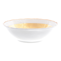 Набор салатников мария луиза (6 шт) (thun) золотой