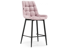 Полубарный стул алст (woodville) розовый 50x100x56 см.