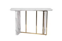 Стол-консоль (garda decor) белый 120x76x40 см.