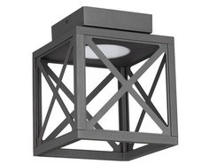 Накладной светильник street 1 (novotech) черный 16x20x16 см.