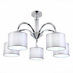 Светильник потолочный snere (st luce) серебристый 40 см.