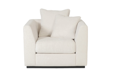 Кресло roberto велюровое кремовое (garda decor) бежевый 105x90x100 см.