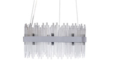 Люстра (garda decor) серебристый 35 см.