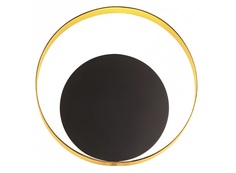 Накладной светильник mondi (odeon light) черный 20x20x3 см.