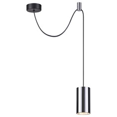 Подвесной светильник lucas (odeon light) черный 120 см.