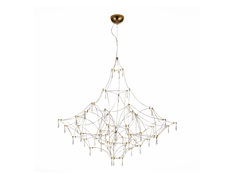 Люстра подвесная gravetta (st luce) золотой 120.0 см.