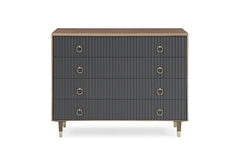 Комод (garda decor) коричневый 120x91x50 см.