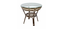 Стол обеденный java (ecodesign) коричневый 75 см.