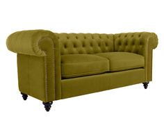 Диван chester classic (ogogo) зеленый 183x75x80 см.