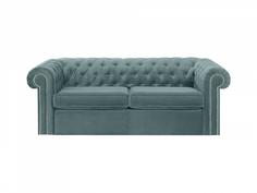 Диван chesterfield (ogogo) зеленый 208x73x105 см.