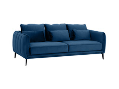 Диван amsterdam (ogogo) синий 206x85x95 см.