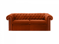 Диван chesterfield (ogogo) коричневый 208x73x105 см.