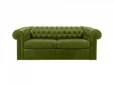 Диван chesterfield (ogogo) зеленый 208x73x105 см.