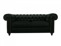 Диван chester classic (ogogo) черный 183x75x80 см.