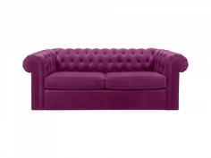 Диван chesterfield (ogogo) фиолетовый 208x73x105 см.