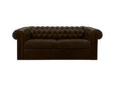 Диван chesterfield (ogogo) коричневый 208x73x105 см.