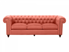 Диван chester classic (ogogo) оранжевый 226x75x80 см.