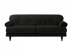 Диван italia (ogogo) черный 197x79x98 см.