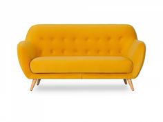 Диван двухместный loa (ogogo) желтый 175x85x80 см.