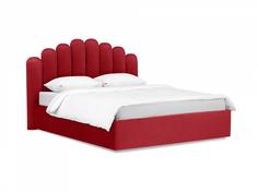 Кровать queen sharlotta (ogogo) красный 180x122x217 см.